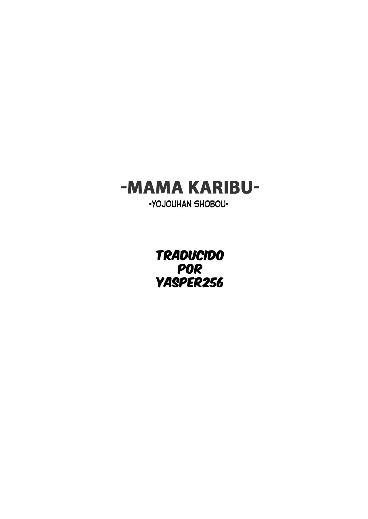 Mama Karibu page 3 full