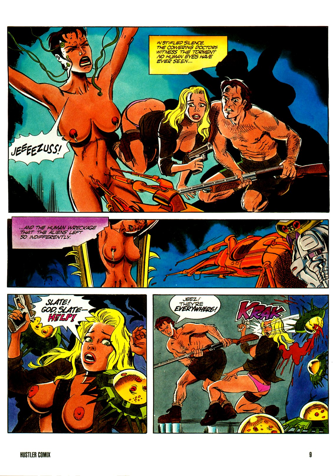 Hustler Comix Volume 1, Issue#2 page 7 full