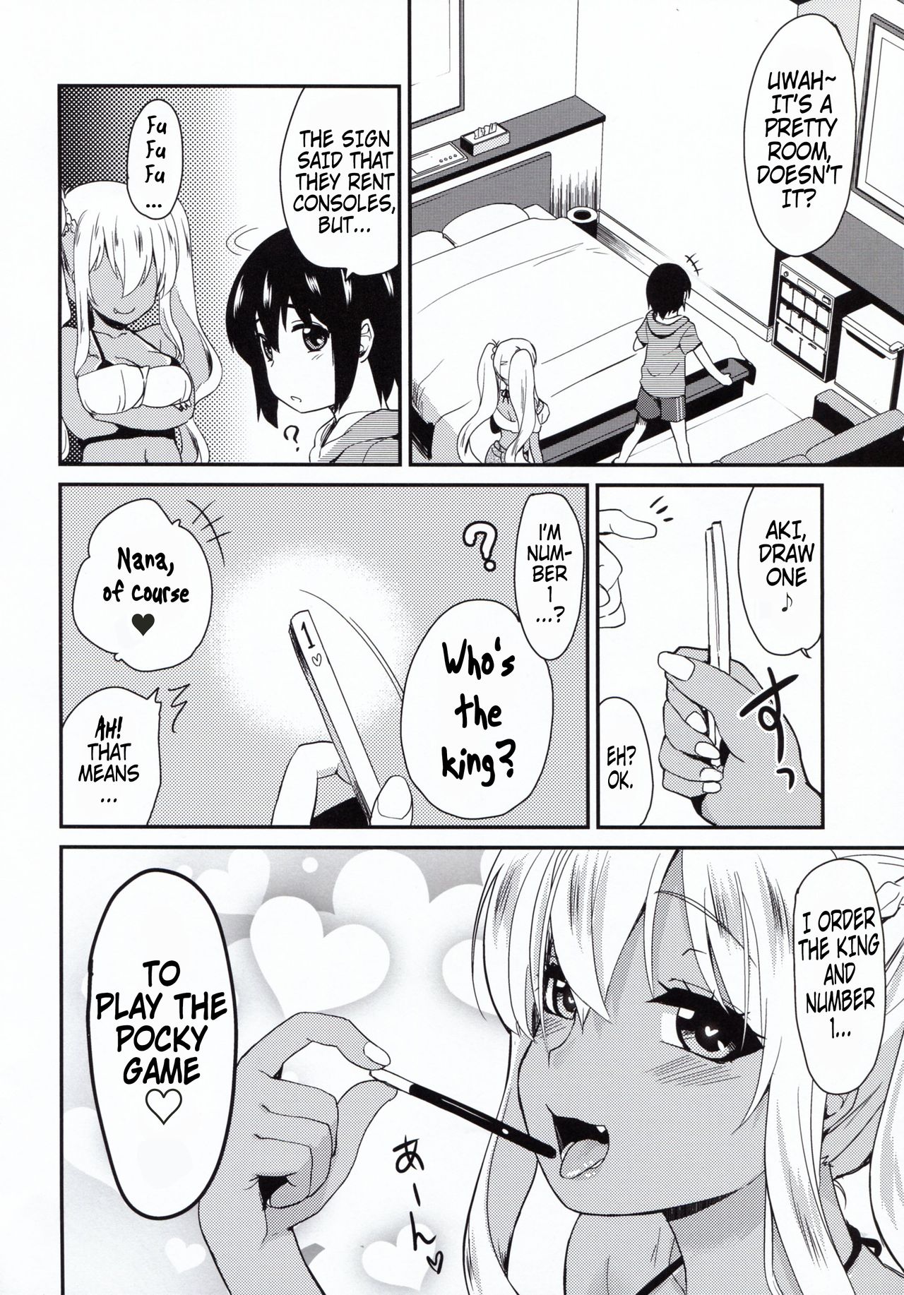 Kasshoku JK Onee-san to Futari de Ou-sama Game | Playing the King's Game With a Tanned JK Onee-san page 6 full