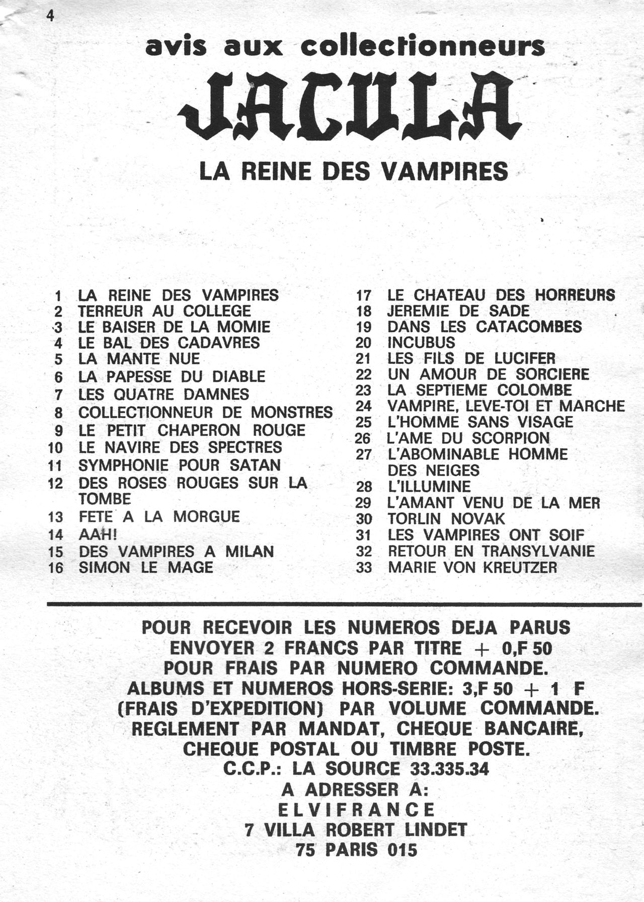 Elvifrance - Jacula - 34 - Gouttes de sang page 4 full