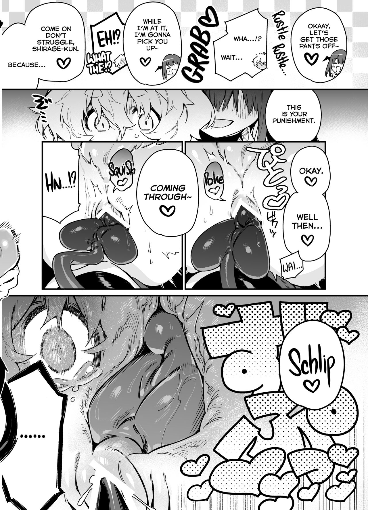 Classmate no Joshi Inma ni Tsuugakuchuu no Denshanai de Osowarechau Danshi no Hanashi | Story of the Boy Who Gets Assaulted on the Train to School by a Girl from His Class page 8 full