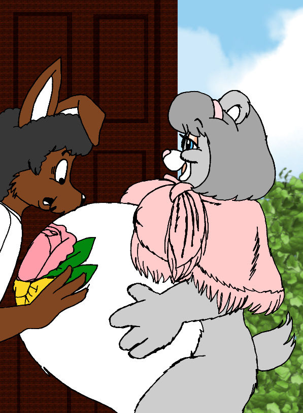 Wallaroo's Pregnant Art page 5 full