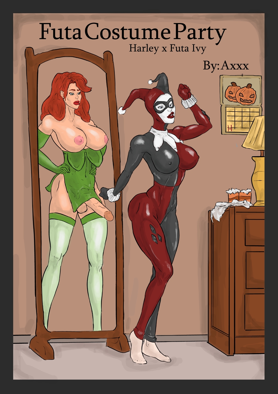 Futa Costume Party - Harley X Futa Ivy page 1 full