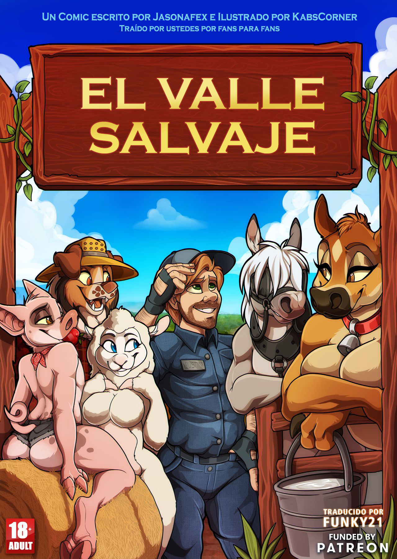 El Valle Salvaje | Bareback Valley page 1 full