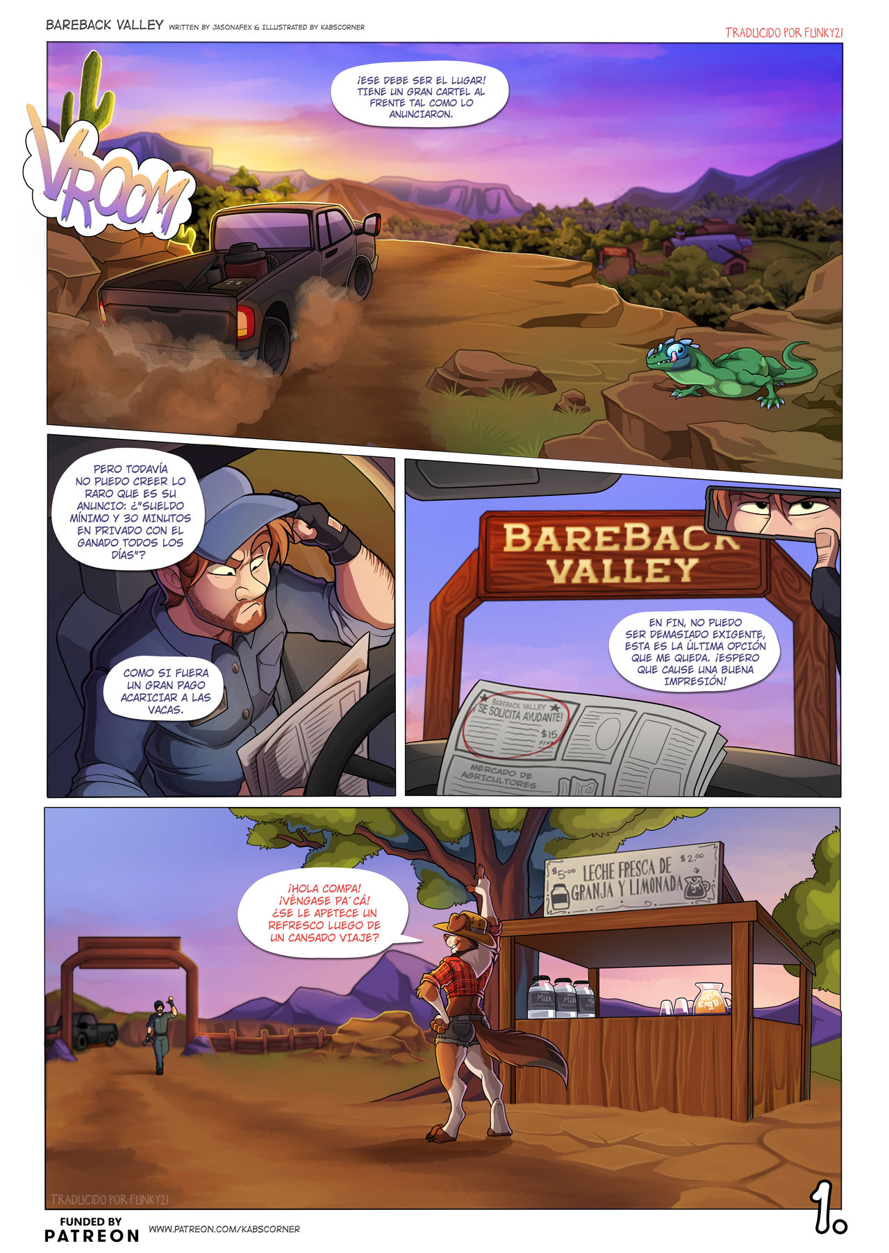 El Valle Salvaje | Bareback Valley page 2 full