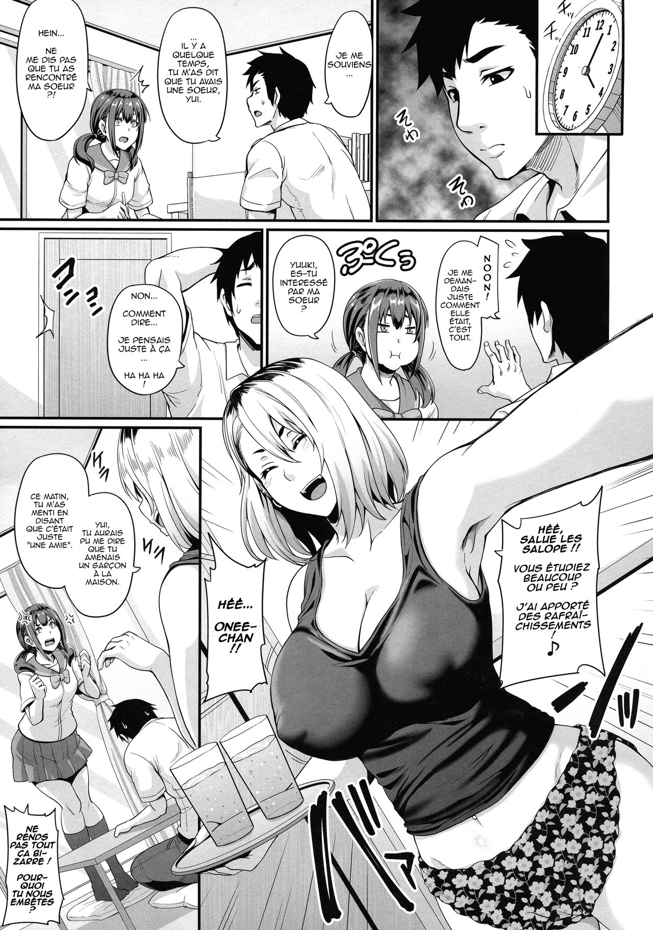 Kanojo no Ane wa Gal de Bitch de Yariman de | Her Sister's a Gyaru a Bitch and a Slut page 7 full