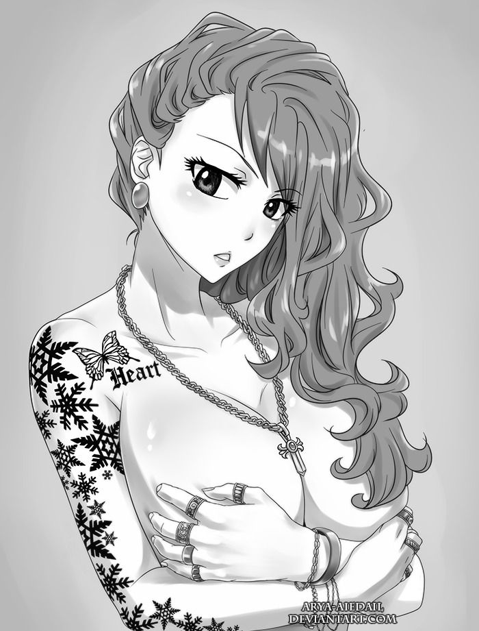 Fairy Tail Girl Tattoo page 4 full