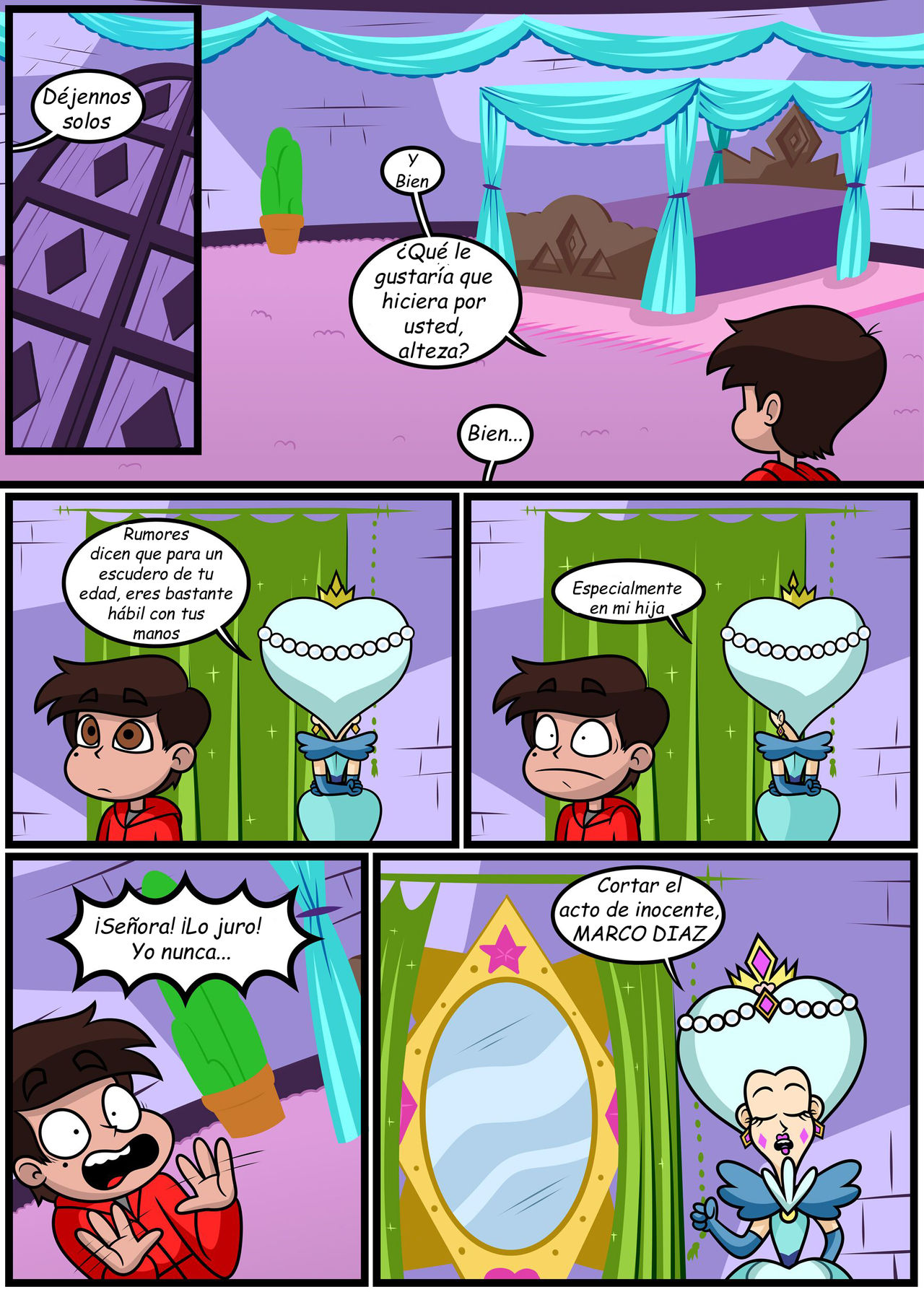 Solo Con La Reina page 8 full