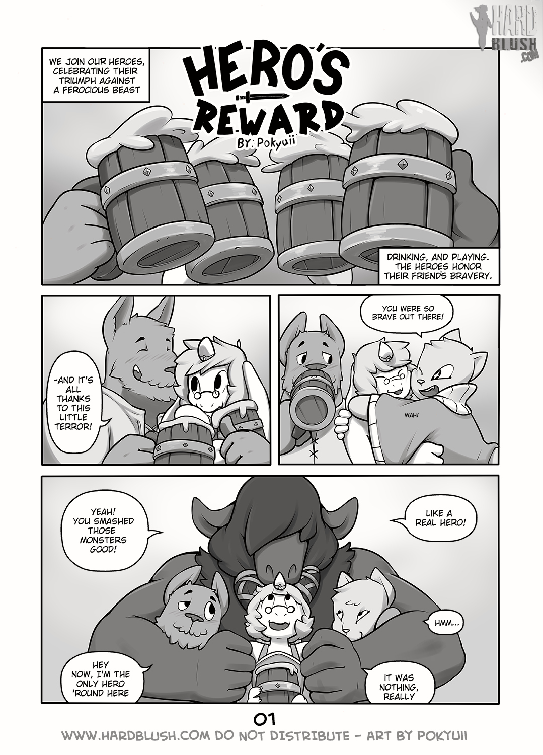 Hero's Reward page 1 full