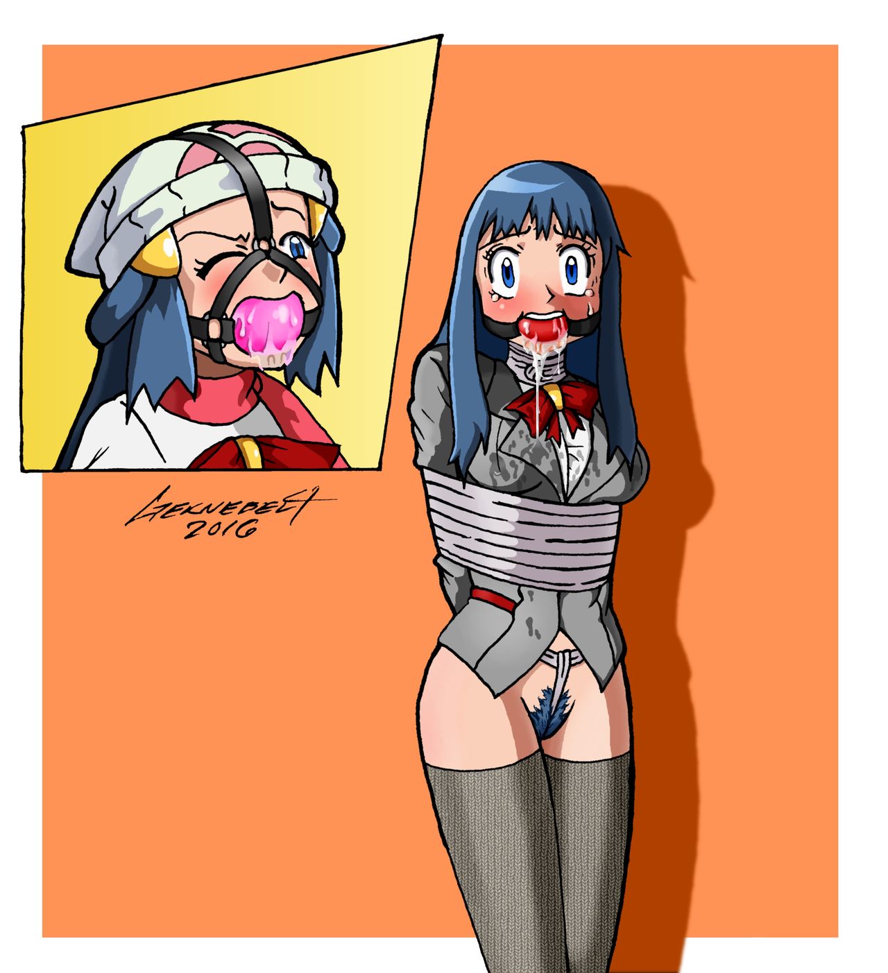 ARTIST geknebeltcharacter page 7 full