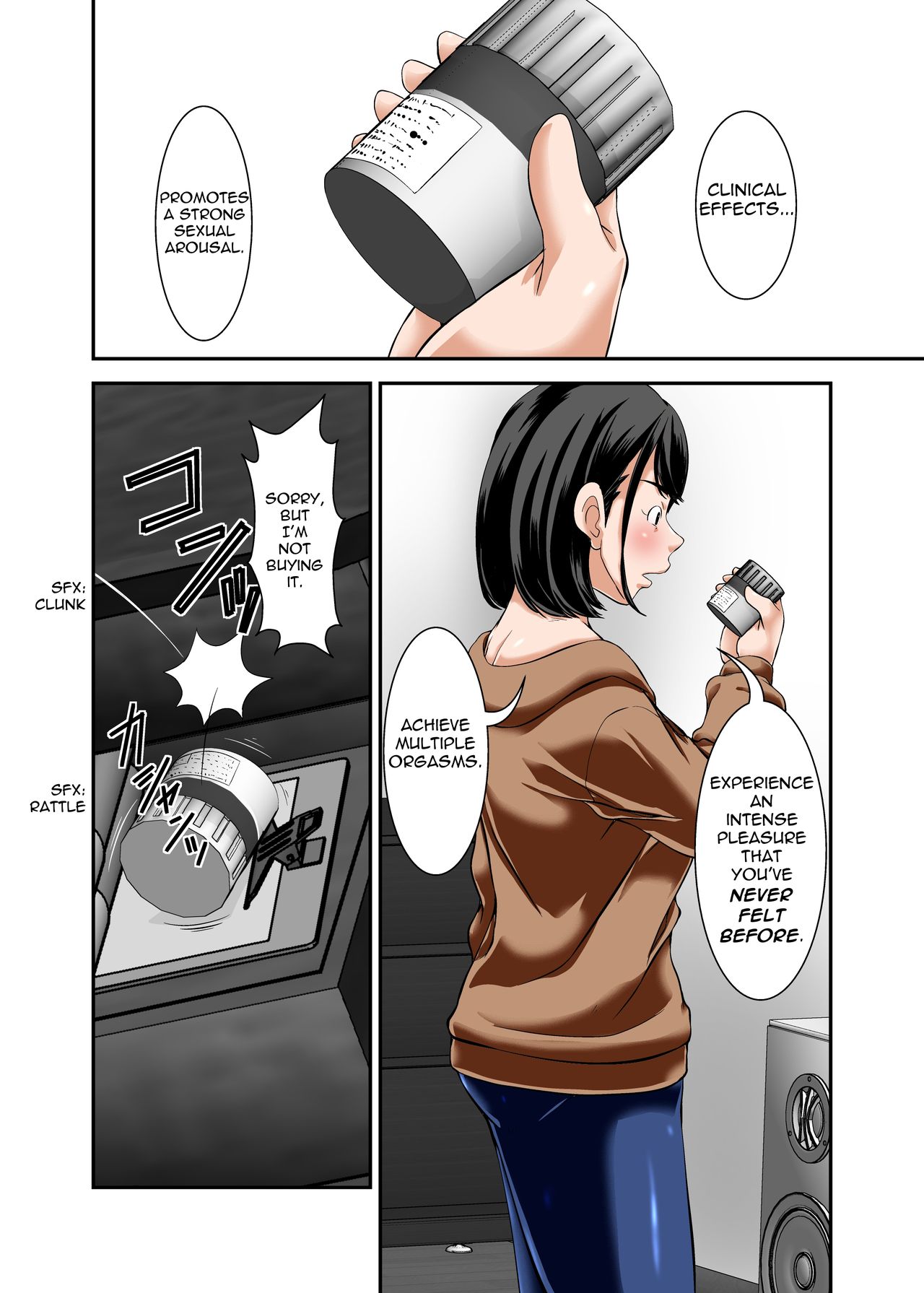 Kaa-san ga Kossori Ore no Biyaku o Nonde Katte ni Hatsujou Shita Sugata ga Ero Kattanode | My Mom Snuck In, Drank My Love Potion Without Asking, Went Into Horny Mode, and the Sheer Sexiness Led To... page 5 full