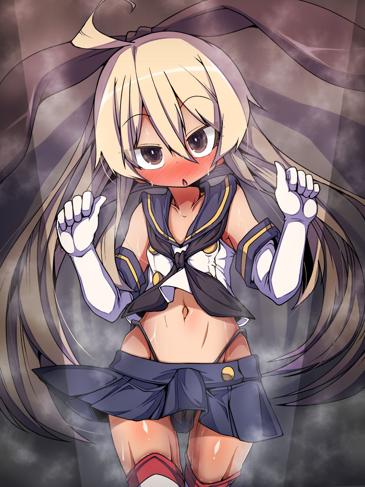 Event Go Ojisan-tachi ni Sasoware Chotto Sono Ki ni Natte kita Shimakaze-kun Cosplay page 3 full