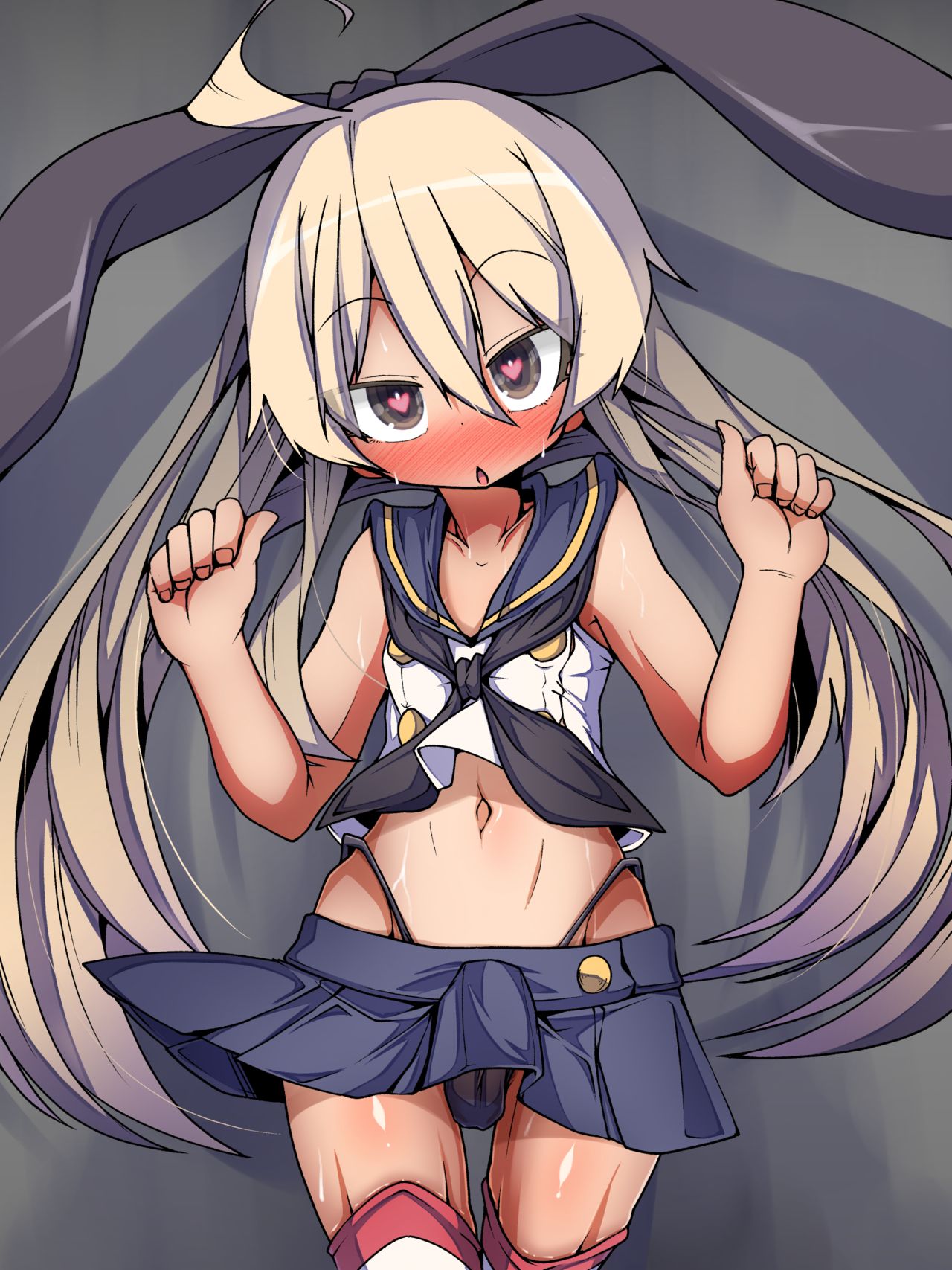 Event Go Ojisan-tachi ni Sasoware Chotto Sono Ki ni Natte kita Shimakaze-kun Cosplay page 6 full