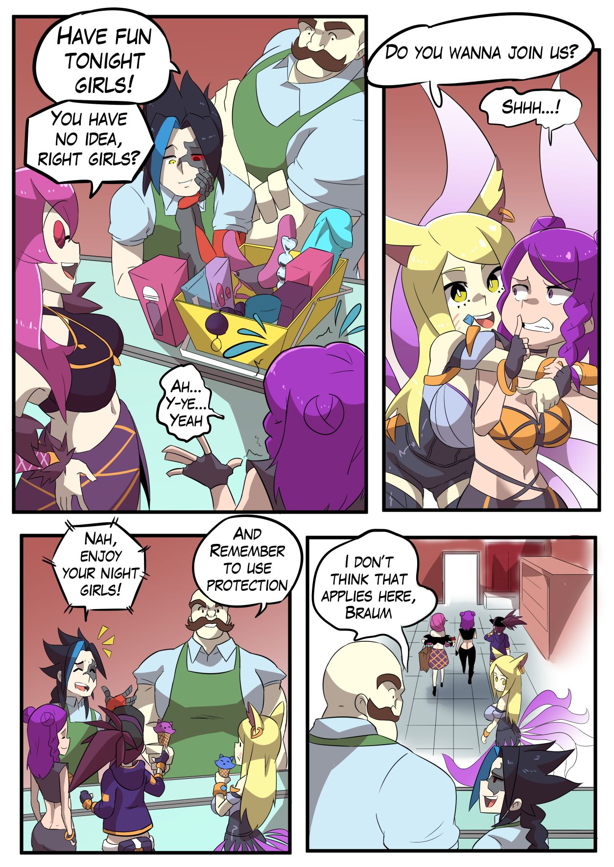 K/DA Girls Night page 4 full