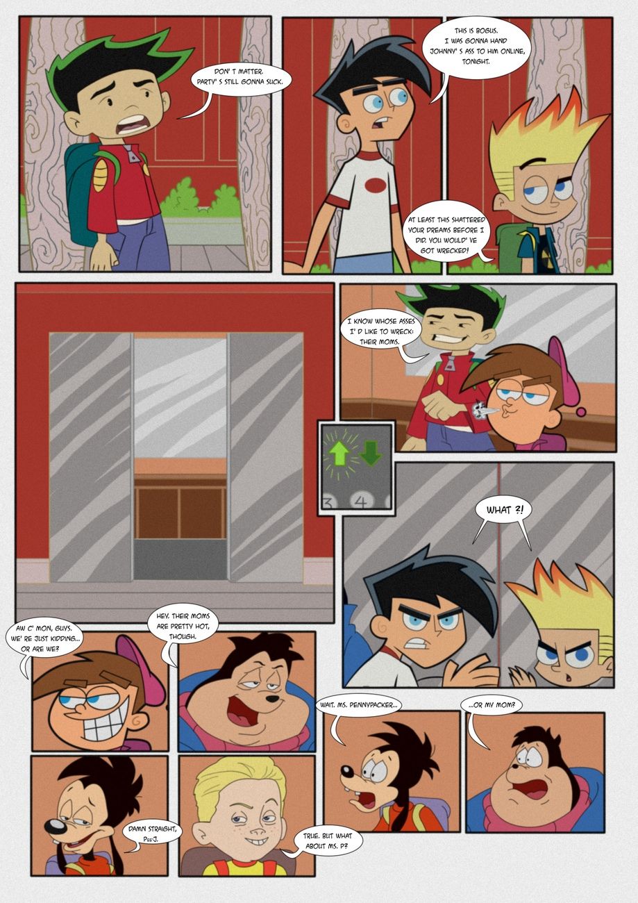 The Maximum Orgy of Milf's page 8 full