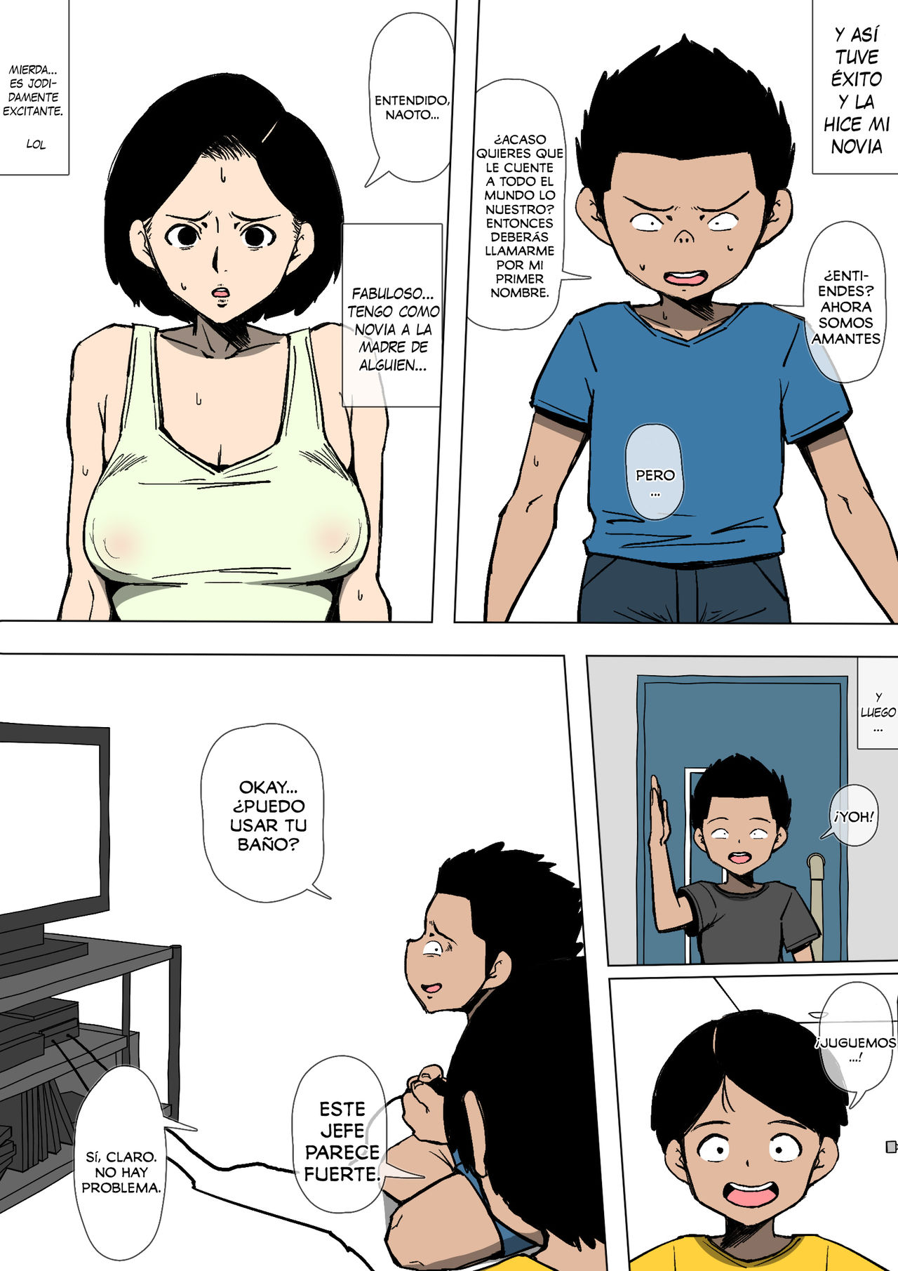 Okaa-san to Class no Yarichin ga page 10 full