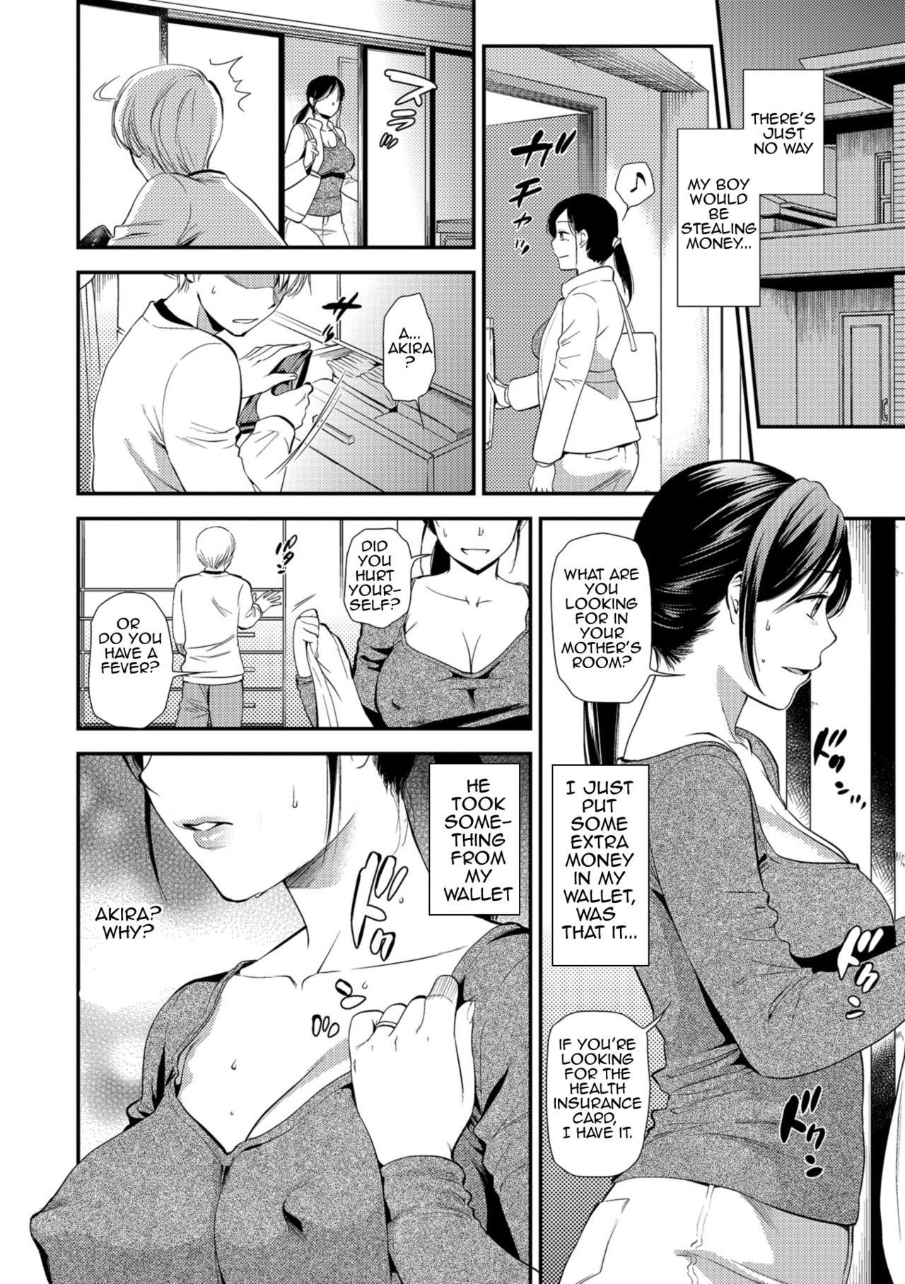 Hatsujou Boshi-Okaasan wa Shinpaisei | Rutting Mother and Son - Mother Tends to Worry page 2 full