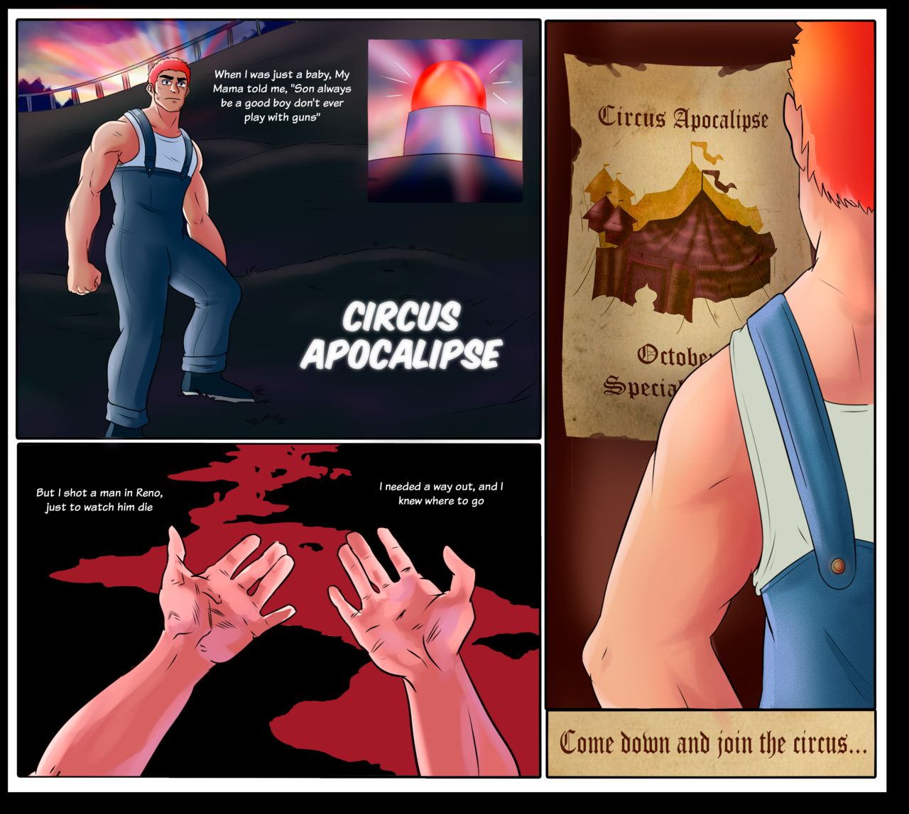 Circus Apocalypse page 1 full