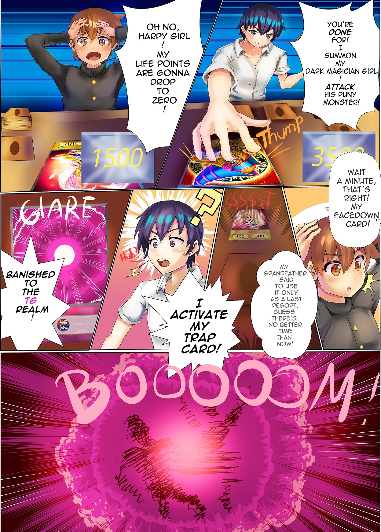 You've Activated My Trap Card! page 1 full