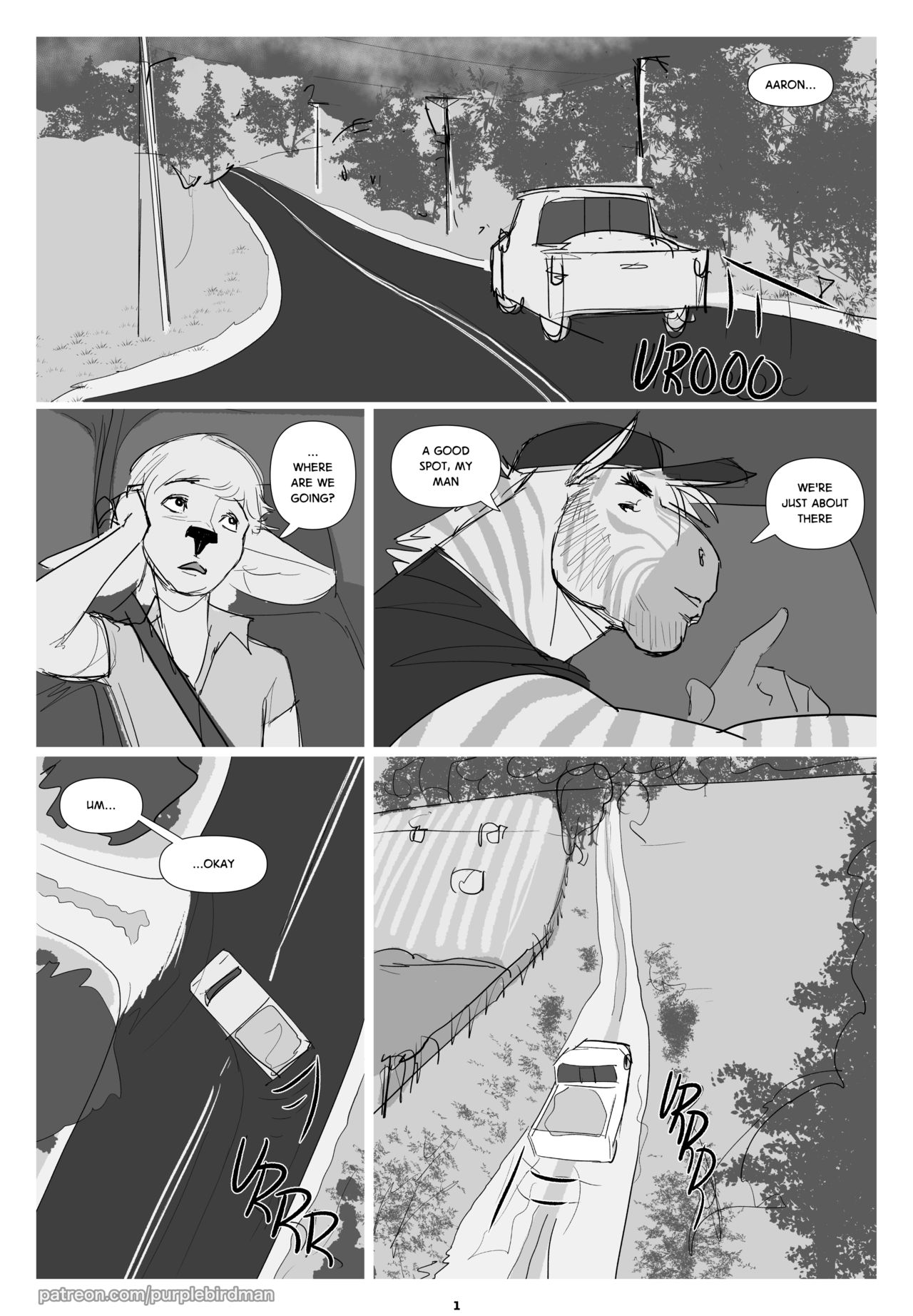Jesse & Aaron: Valentine's Day page 1 full