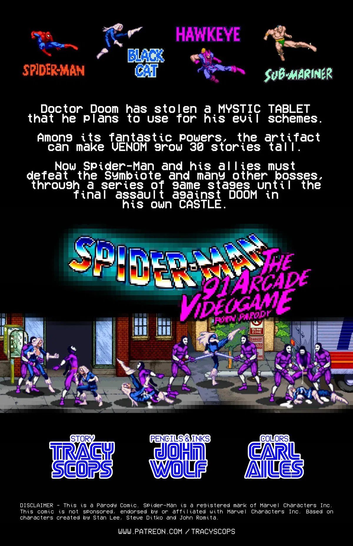 John Wolf - Spider-Man the '91 Arcade Video Game page 2 full