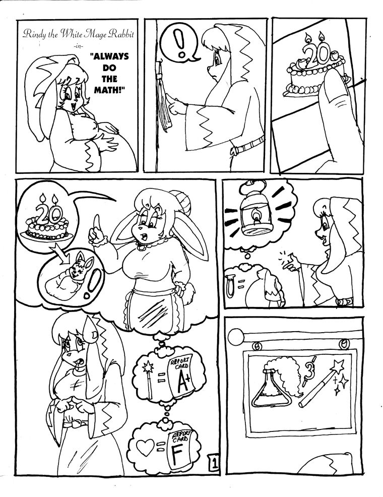 A Rindy Comic page 1 full