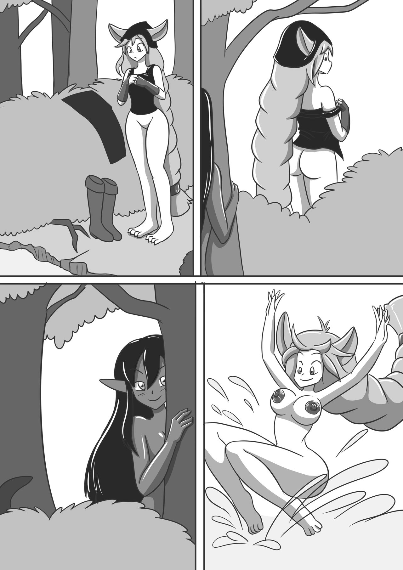 Swimming With the Naga page 1 full