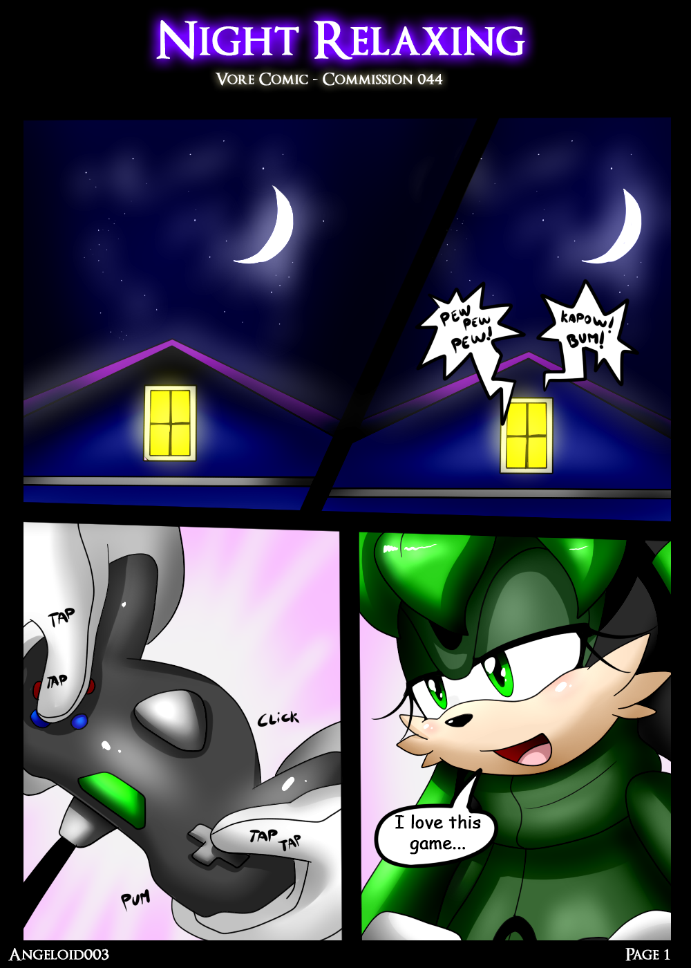 Comm044 - Night Relaxing page 1 full
