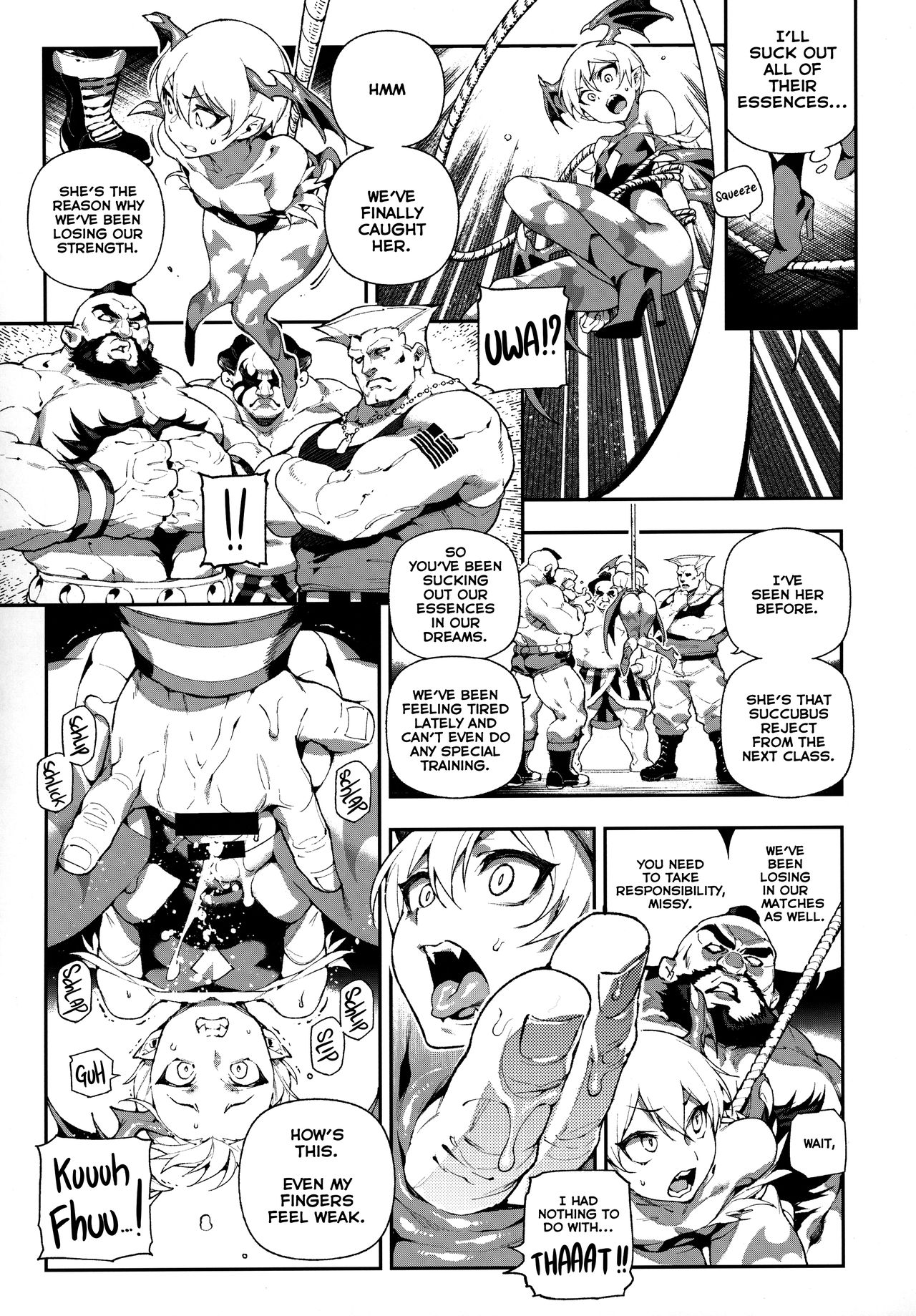 Fighter Girls ・ Vampire page 7 full