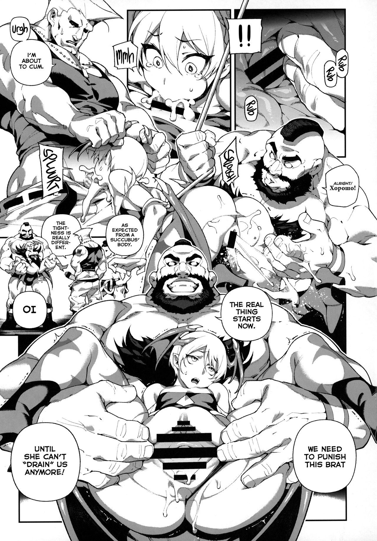 Fighter Girls ・ Vampire page 9 full