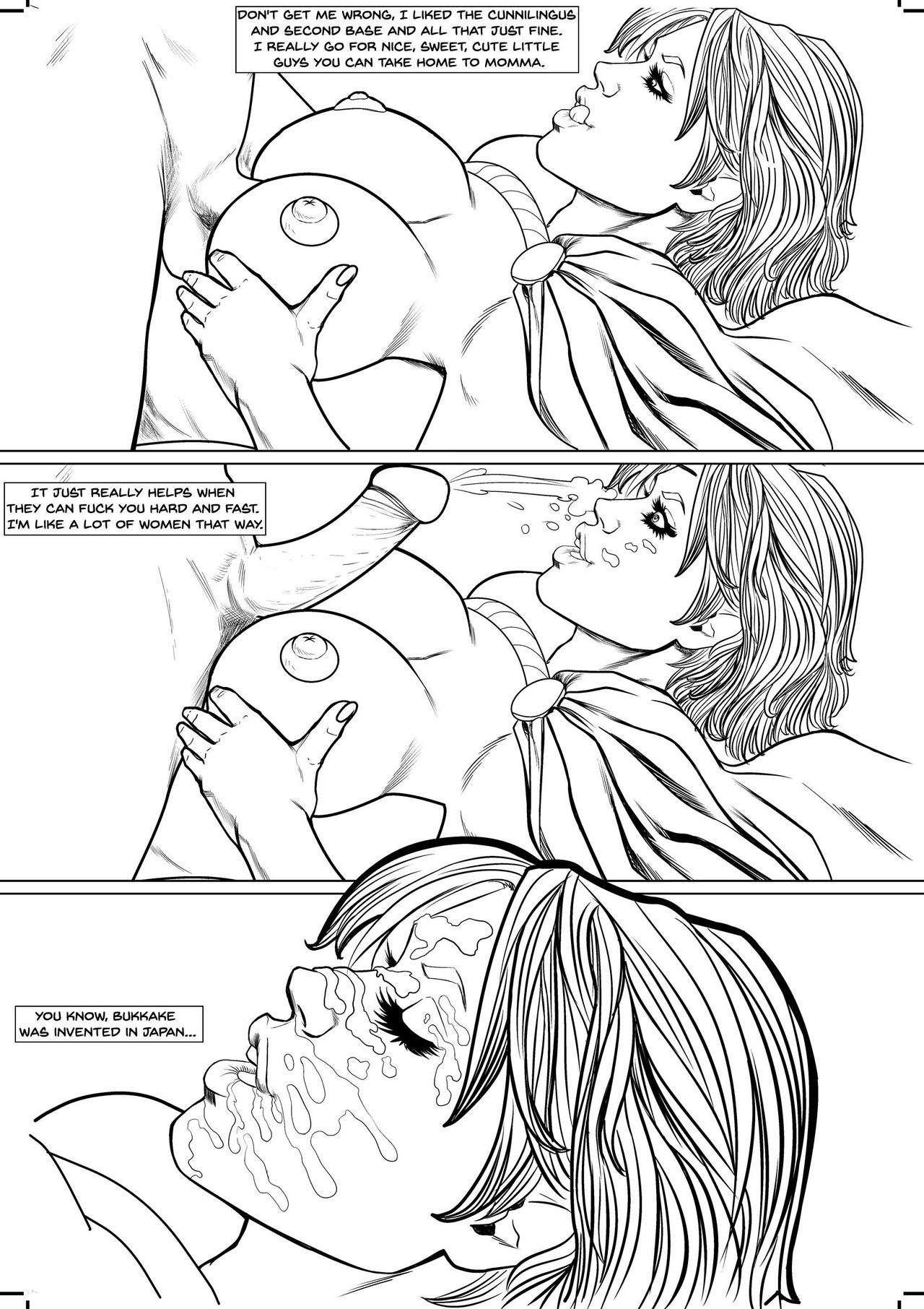 Power Girl's Boy Toy page 8 full