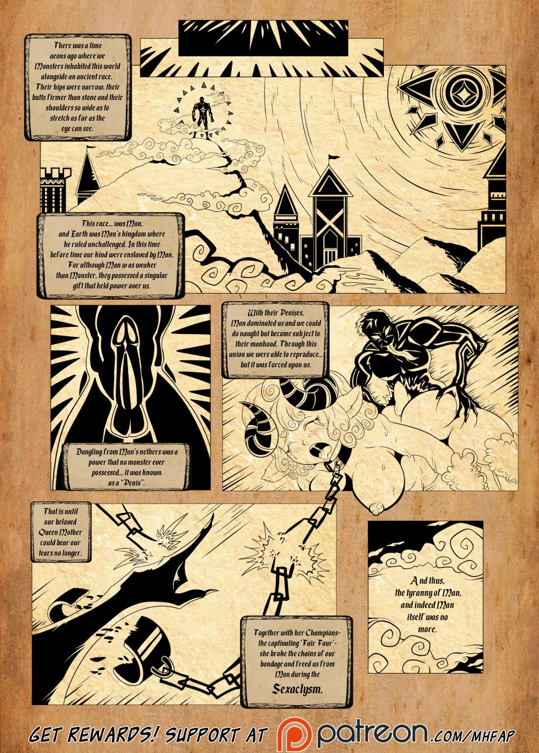 Monster Harem Feverish Absolute Passion! Ch. 1-5 page 2 full