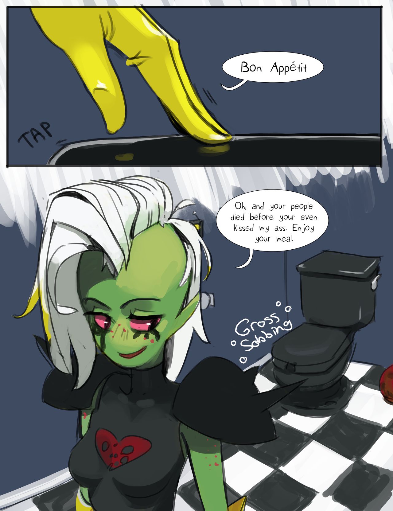 Lord Dominator SHITS on Beeza page 6 full