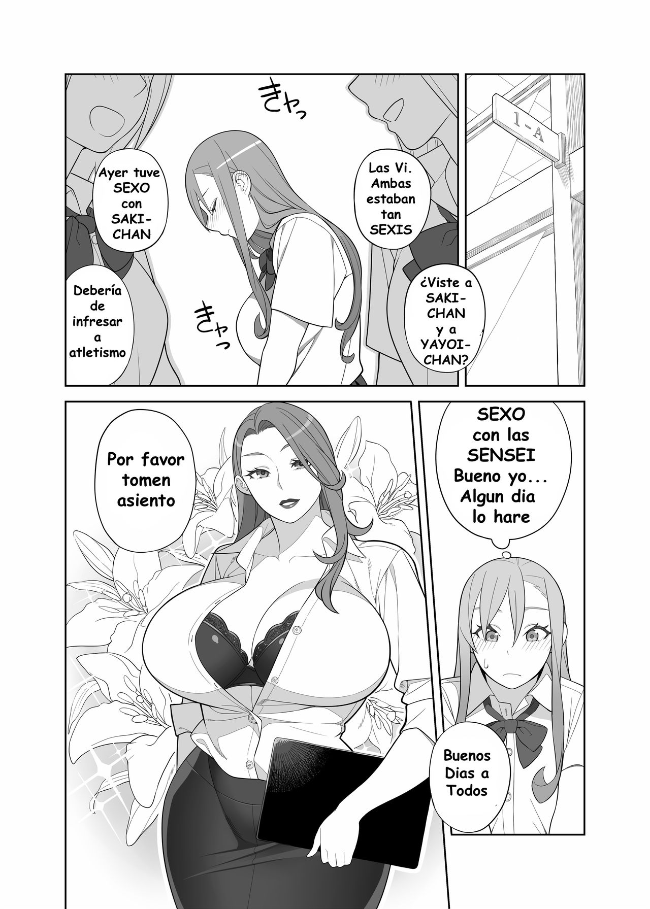 Takamine Sensei no Seikatsu Shidou page 3 full