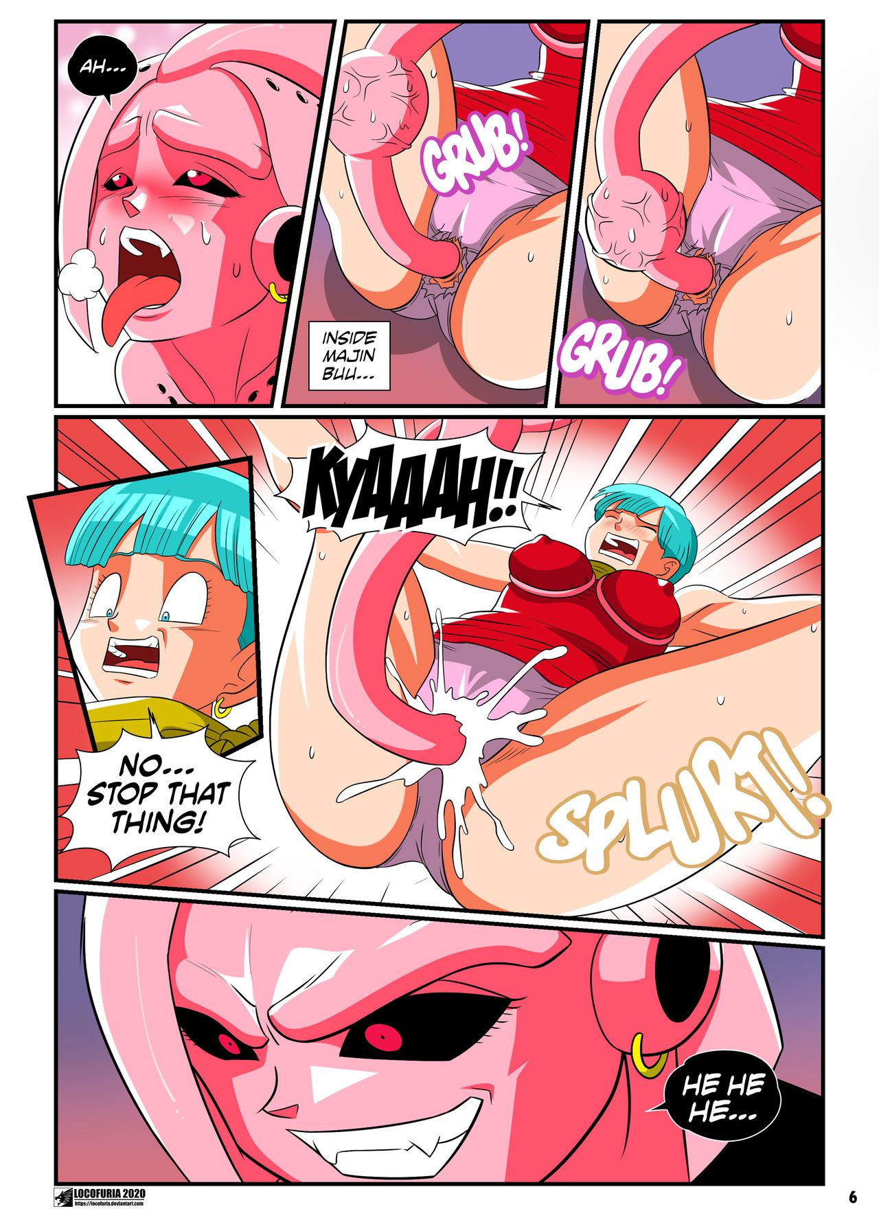 Buu's Bodies #5 - Majin Buu ~ Final A page 8 full