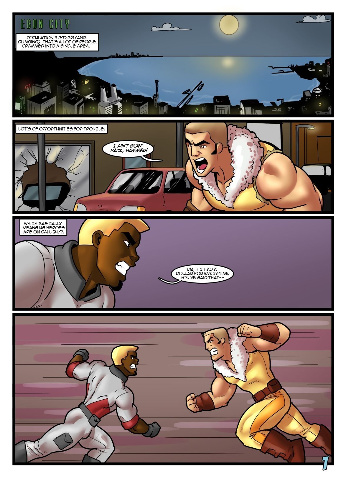Hero Tales 3: Arctic Heat/ Brolic's Eleven page 3 full