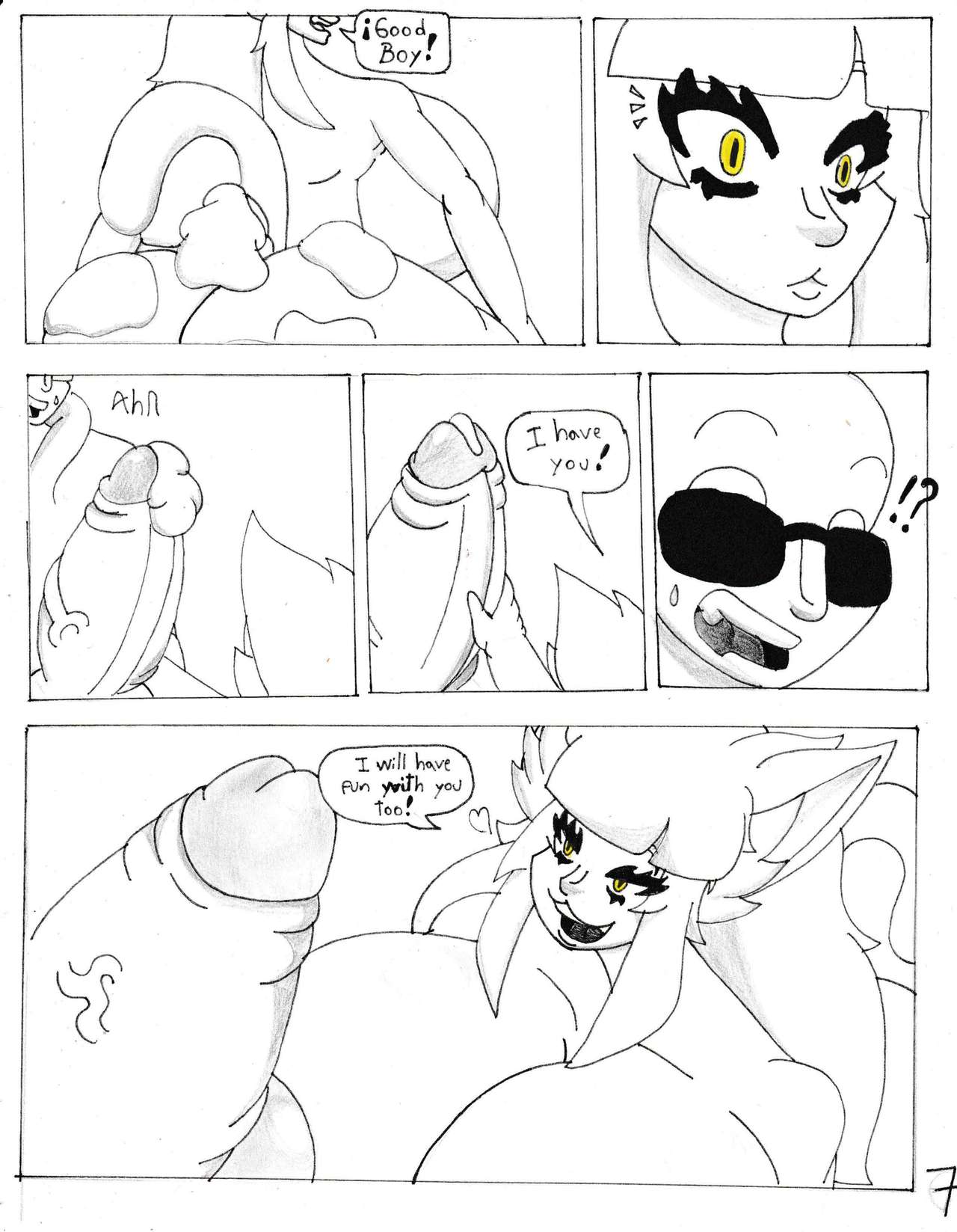 Cat Night page 8 full
