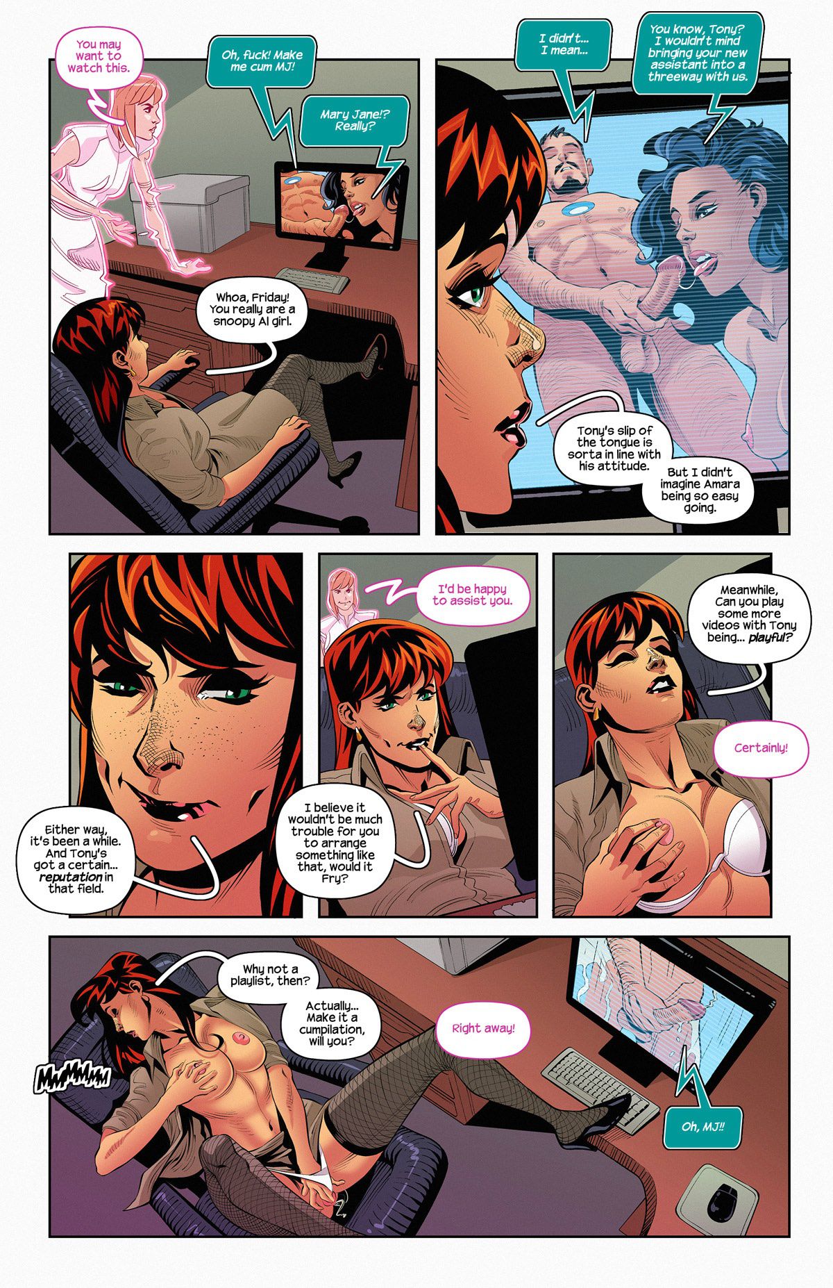 Invincible Iron Spider page 4 full