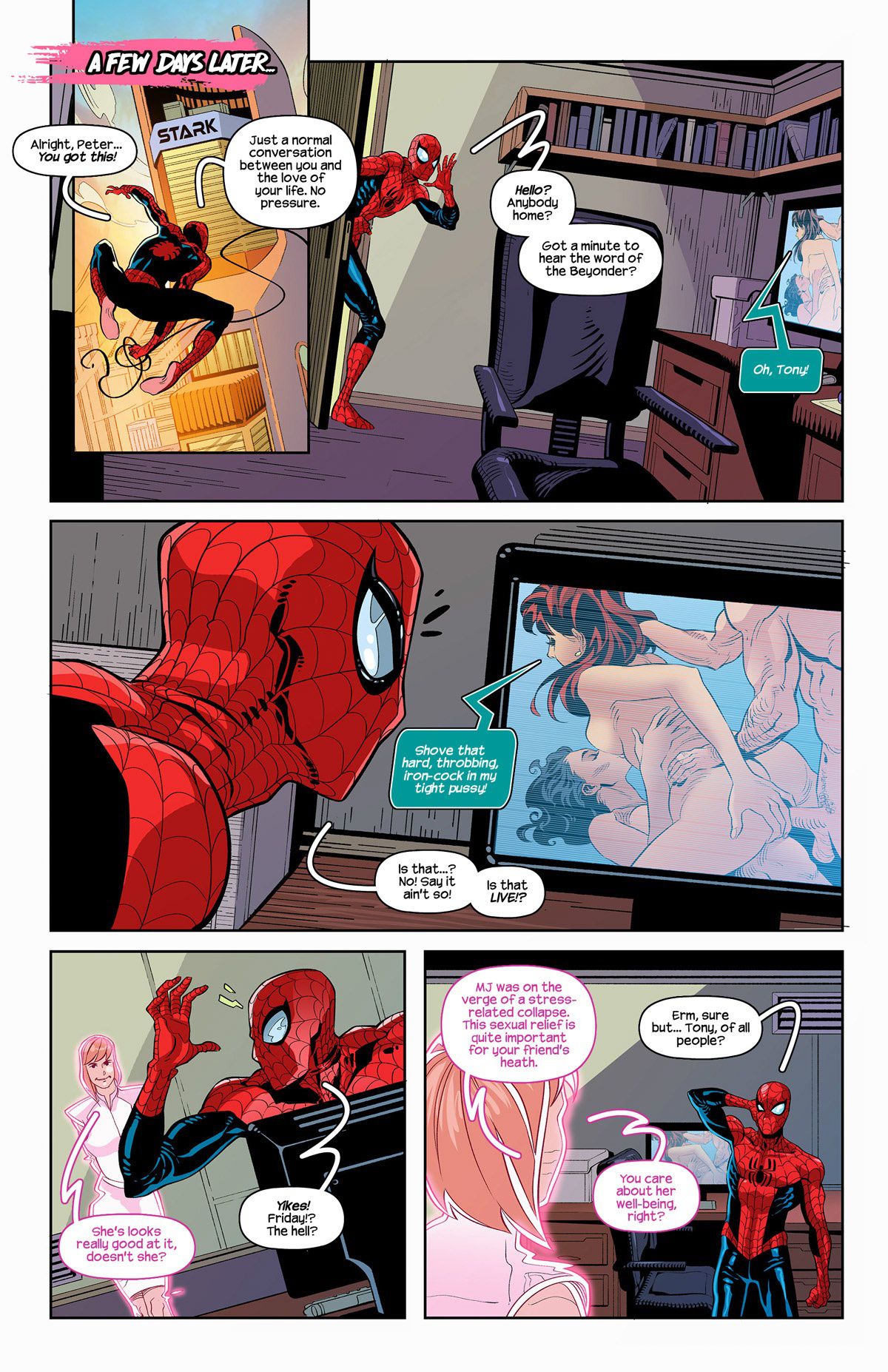 Invincible Iron Spider page 5 full
