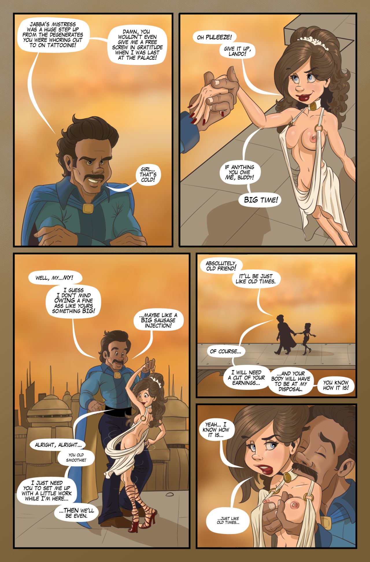 Star Whore: Hanna Solo page 9 full