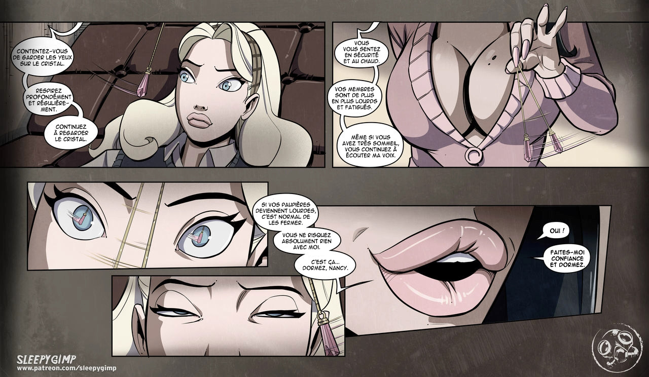 Nancy Templeton in "Girl Detective No More !" page 6 full