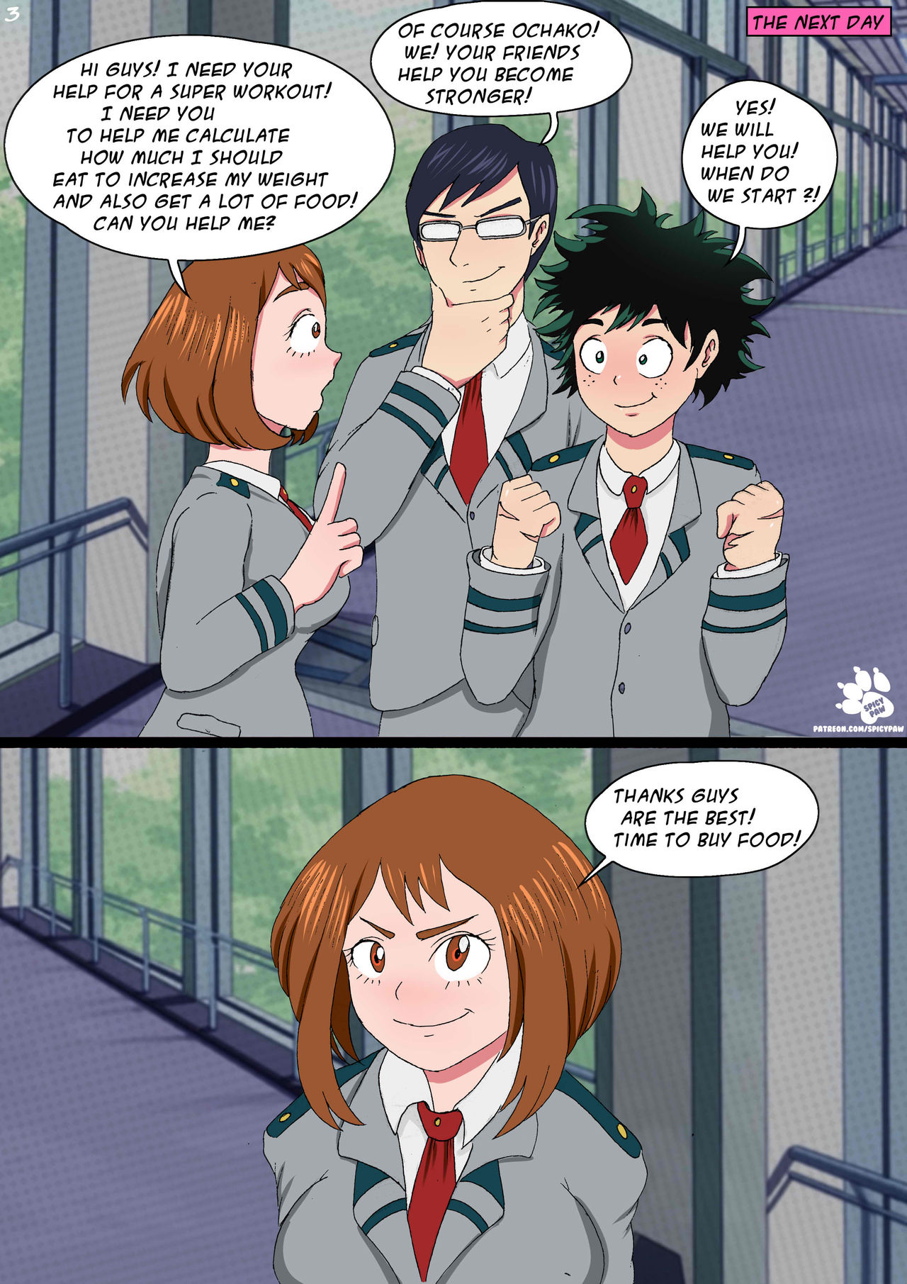 More Food! More Power! 1 - Ochaco Urakara page 4 full