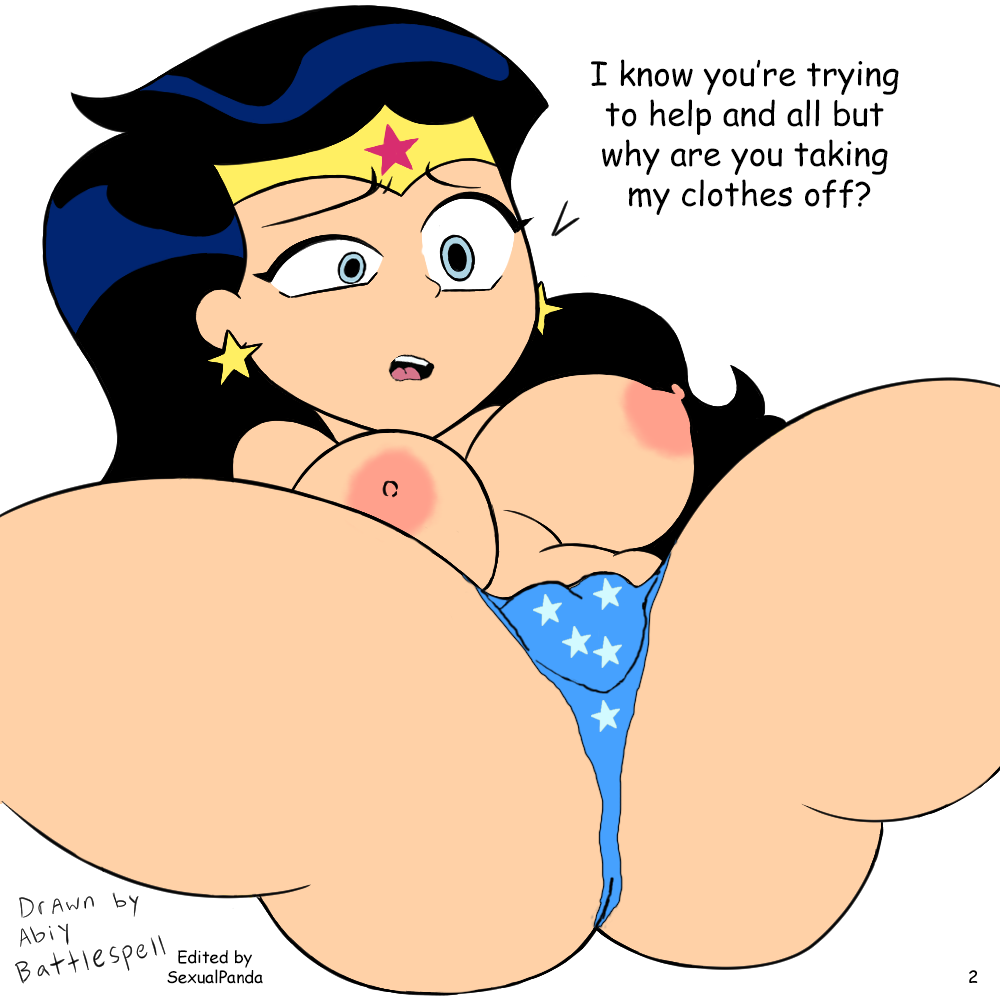 Wonder Woman Rape Comic page 2 full