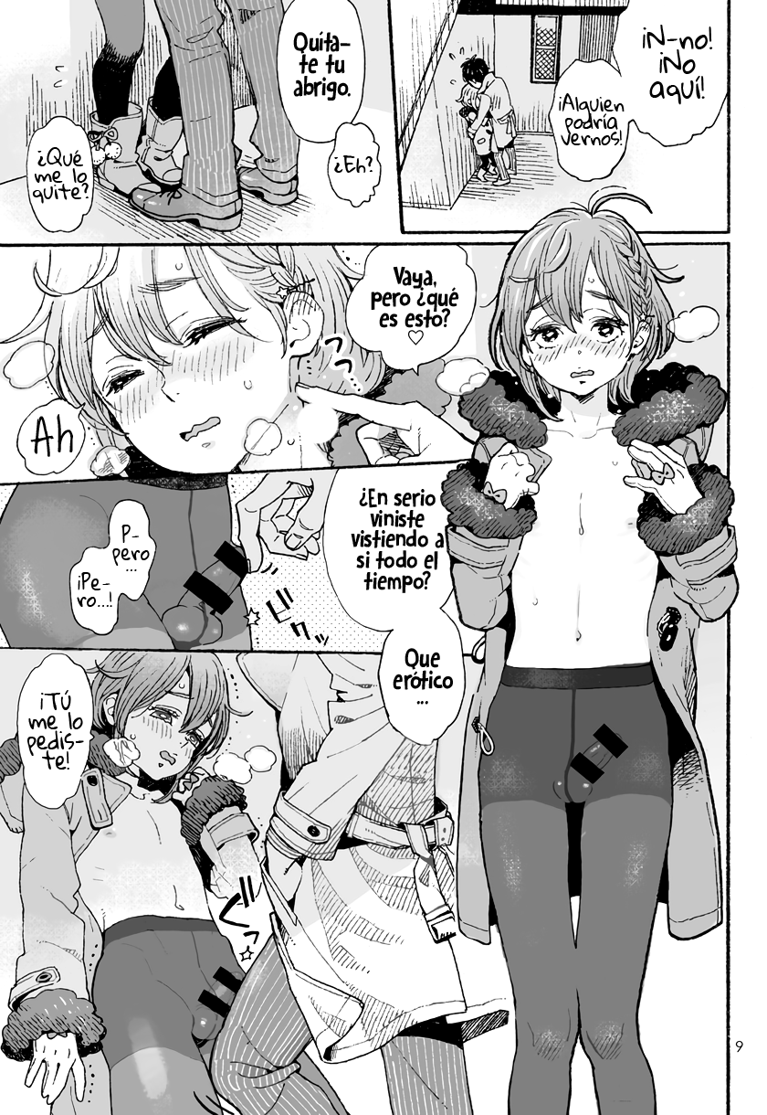 Danshi Chuugakusei demo Onnanoko Mitai ni Date Shite Mitai | Un chico de primaria quiere ir a una cita como chica page 9 full