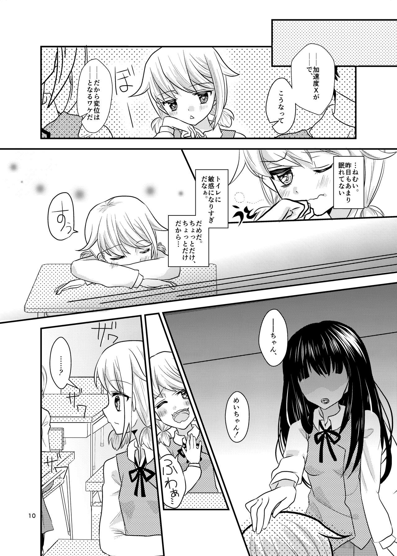 Mei-chan wa Sukoshi, Omorashi ga Ooi. page 8 full