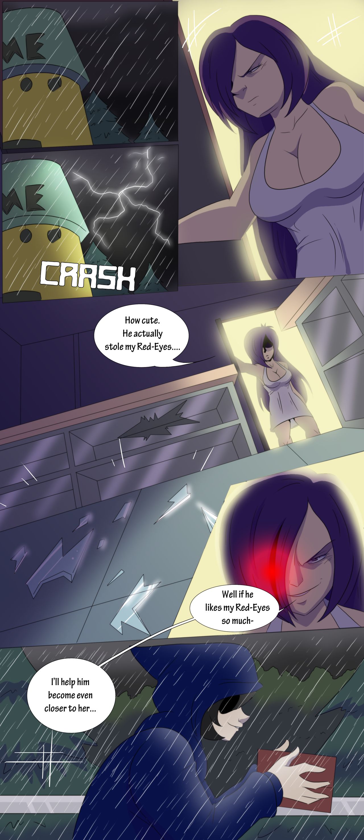 TFSubmissions - Black Dragon Treasure Transformation/Gender Bender Comic page 5 full