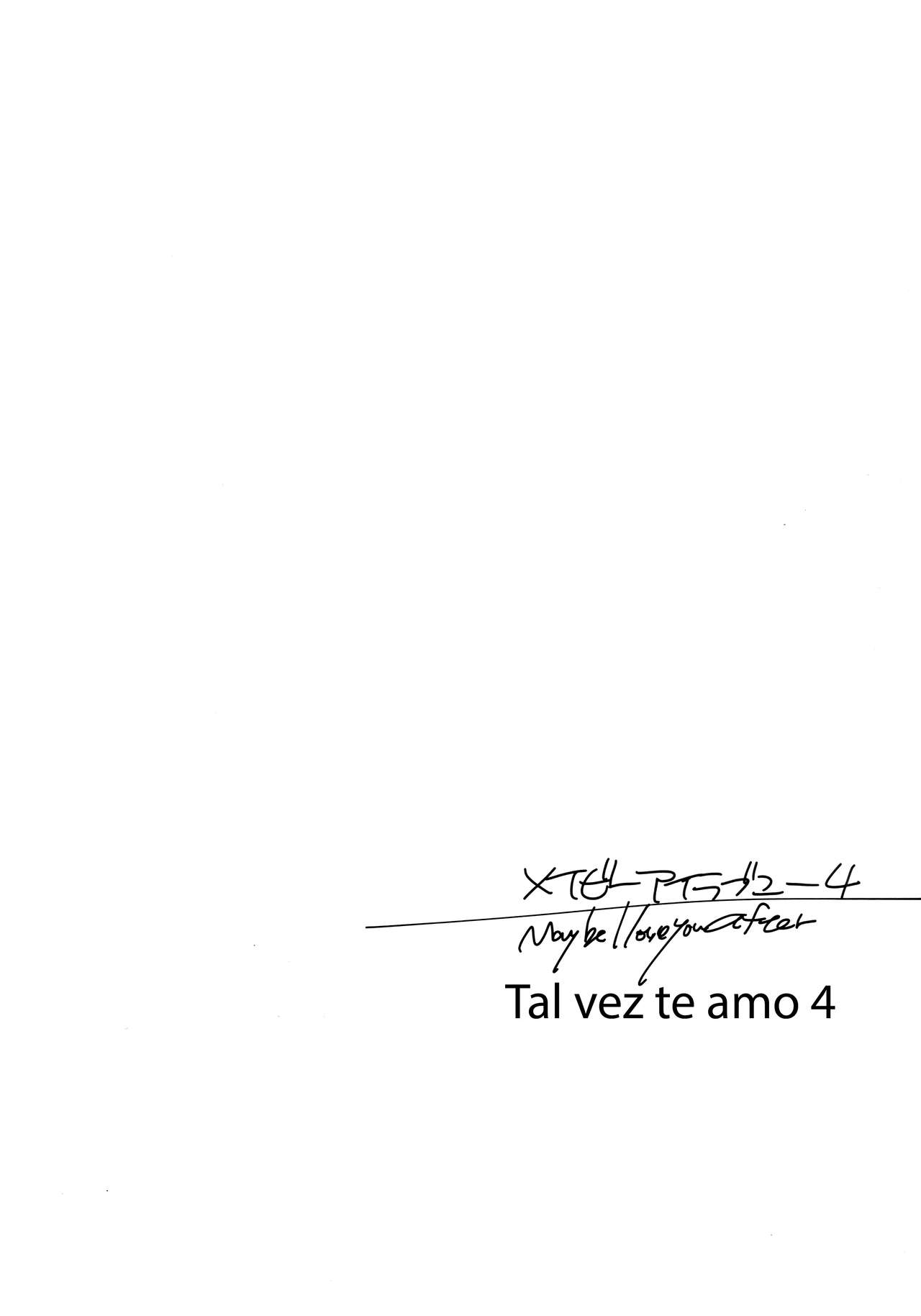 Maybe I Love You 4 | Tal vez te amo 4 page 3 full