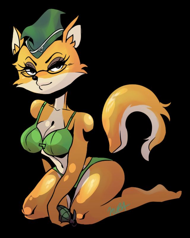 Vixen Fox Porn - Lt. Fox Vixen - Squirrel and Hedgehog - 5th Pack - Page 1 - IMHentai