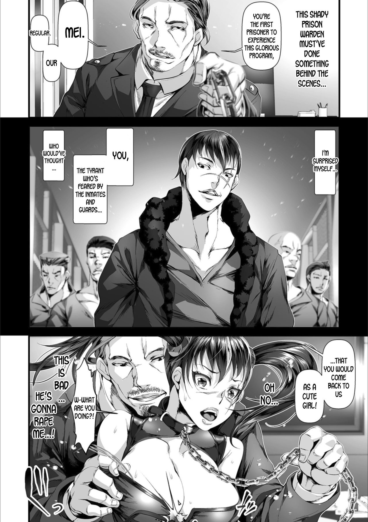 Nyotaika Houshi no Kei ni Shosu | You're Sentenced to Feminization Sex Work page 2 full