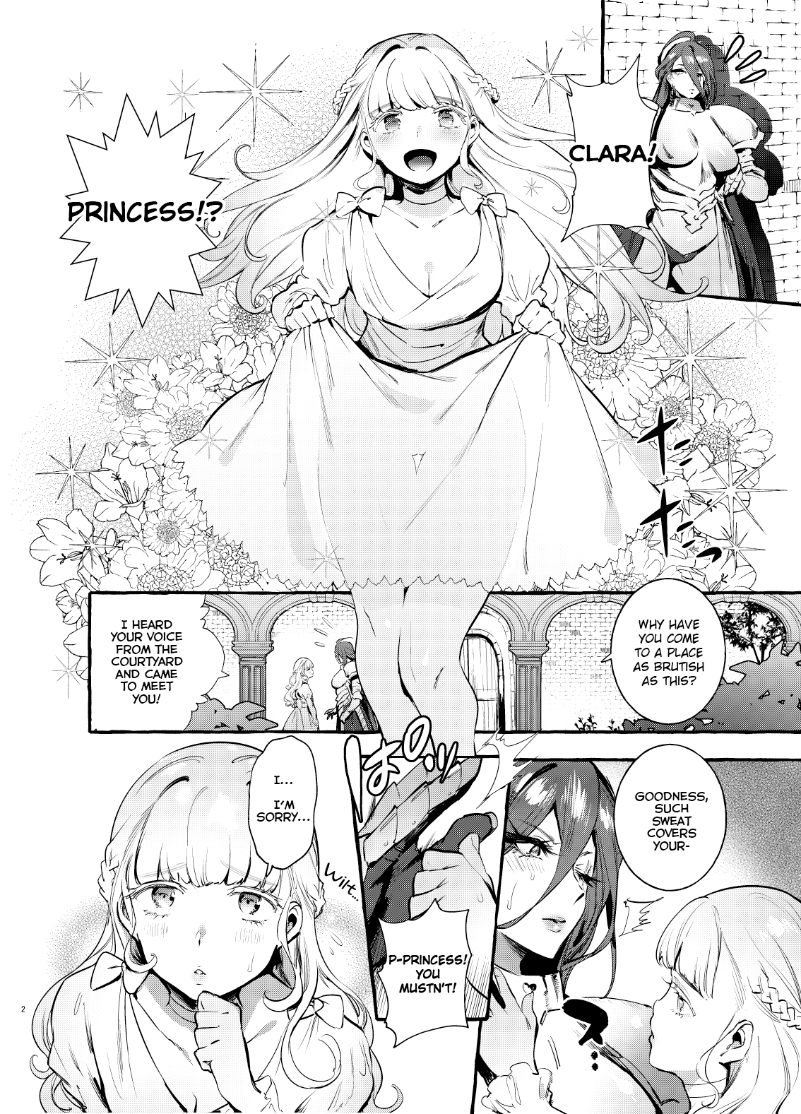 Ochinpo Onna Knight to Shojo Hime | The Princess and the Knight of the Dick page 3 full